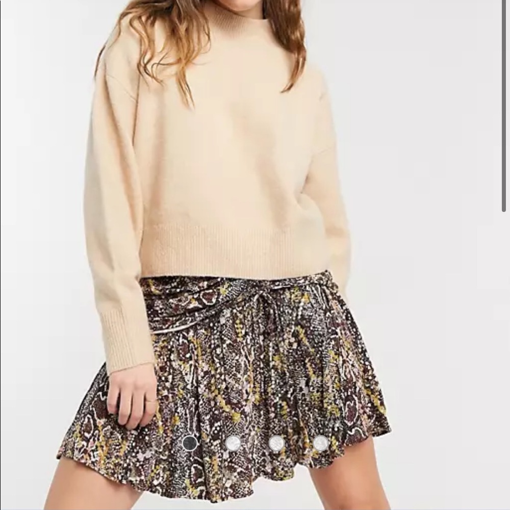 Free People mini skirt